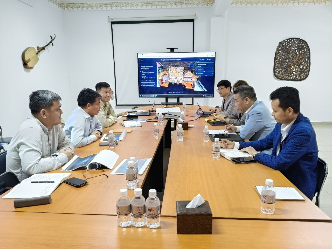 캄보디아 MoCFA 발표: 문화유산 디지털 트윈, 스마트시티, AI 교육